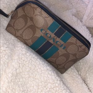 Coach cosmetic pouch